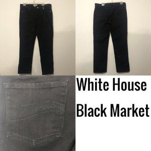 White house Black Market straight leg jean…